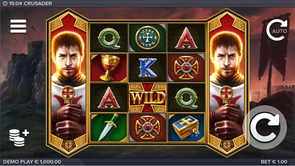 Фараон казино онлайн играть на слота «Crusader»