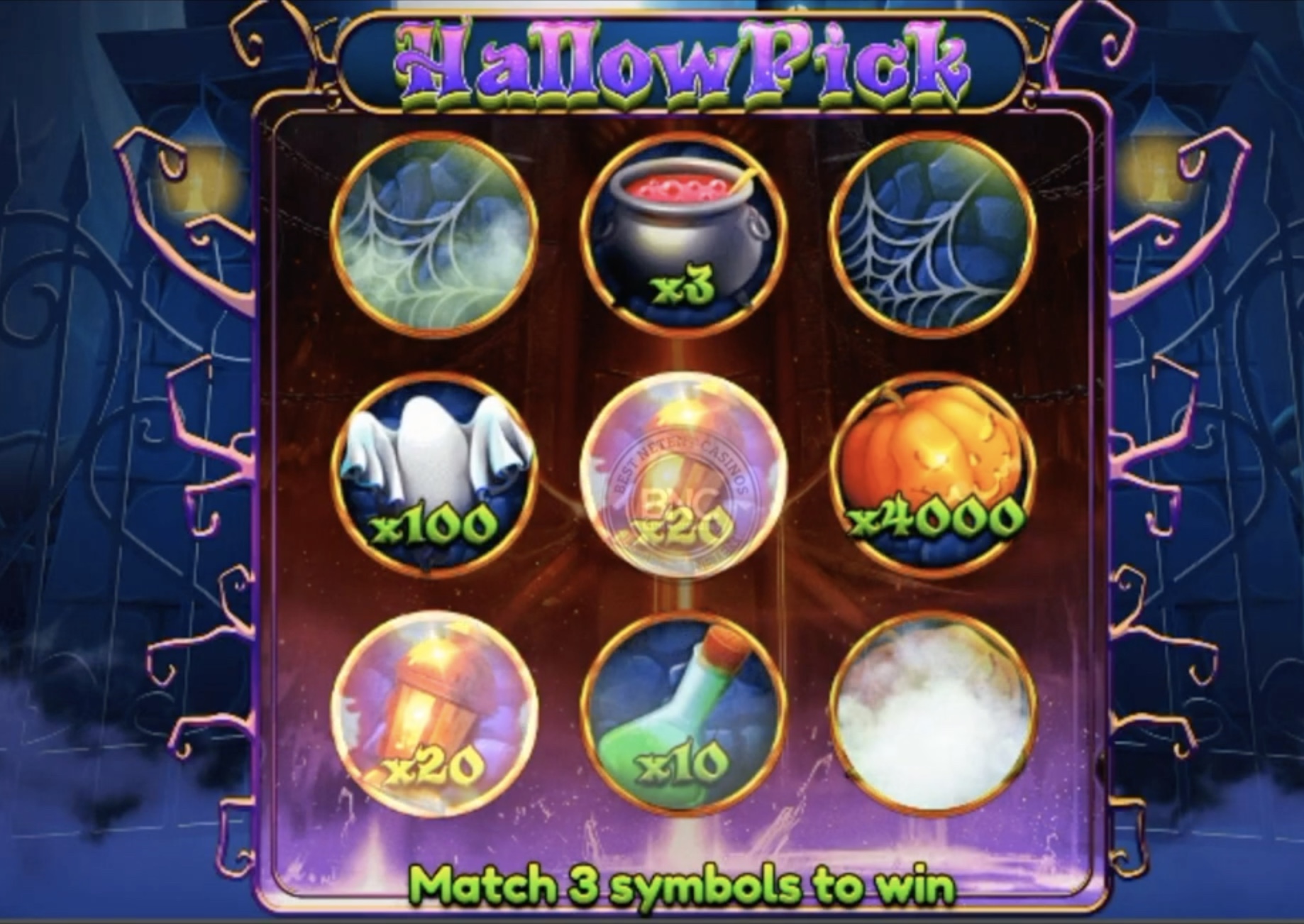 Необычный процесс игры на слоте «Hallow Pick» от казино Вулкан