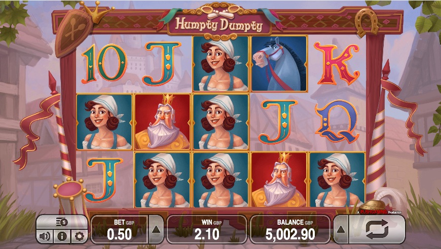 Побывай в сказочном королевстве на игровом слоте «Humpty Dumpty» на Drift Casino сайте