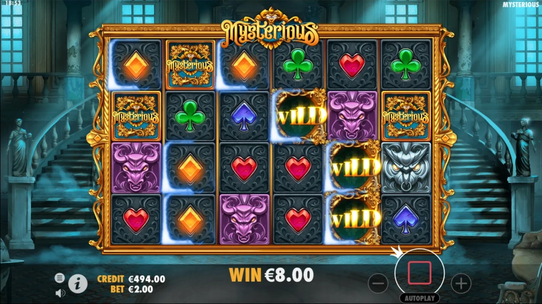 «Mysterious» — игровые автоматы в стиле хоррор от казино Vulkan Platinum