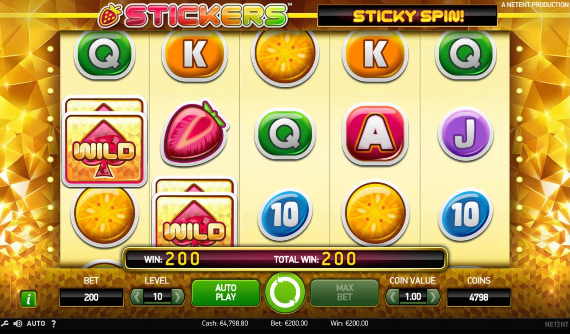 Игровой автомат «Stickers» — как поиграть в автоматы бесплатно