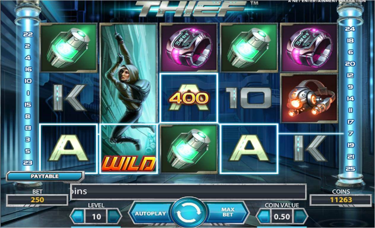 Игровой автомат «Thief» — испытываем в онлайн казино Плей Фортуна (Play Fortuna)