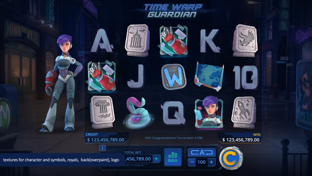 Онлайн слоты «Time Warp Guardian» на портале 1Win casino