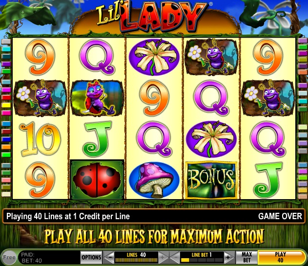 Игровые автоматы «Lil’ Lady» в казино Русский Вулкан