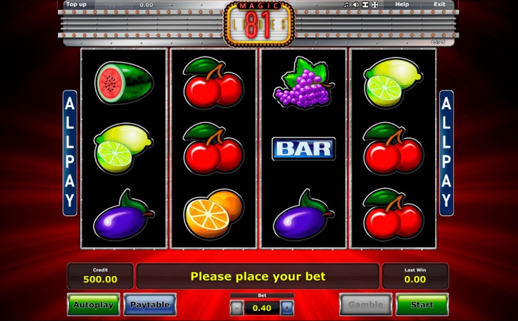 Игровой автомат «Magic 81» в казино Drift
