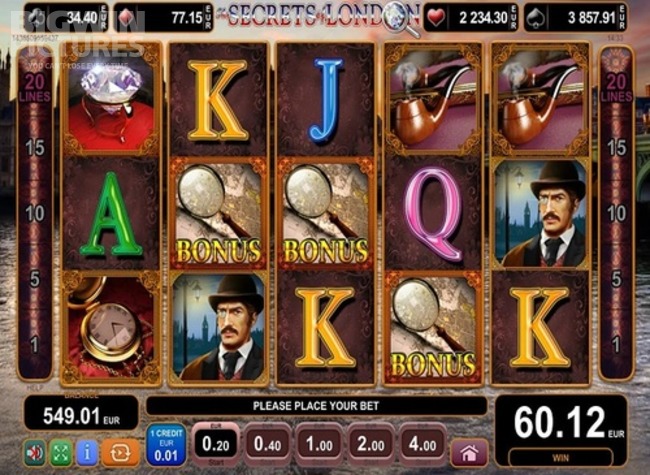 Игровые аппараты «The Secrets of London» в казино Vulkan Club онлайн