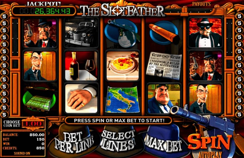 Гангстерский слот «The Slot Father» от Дрифт казино