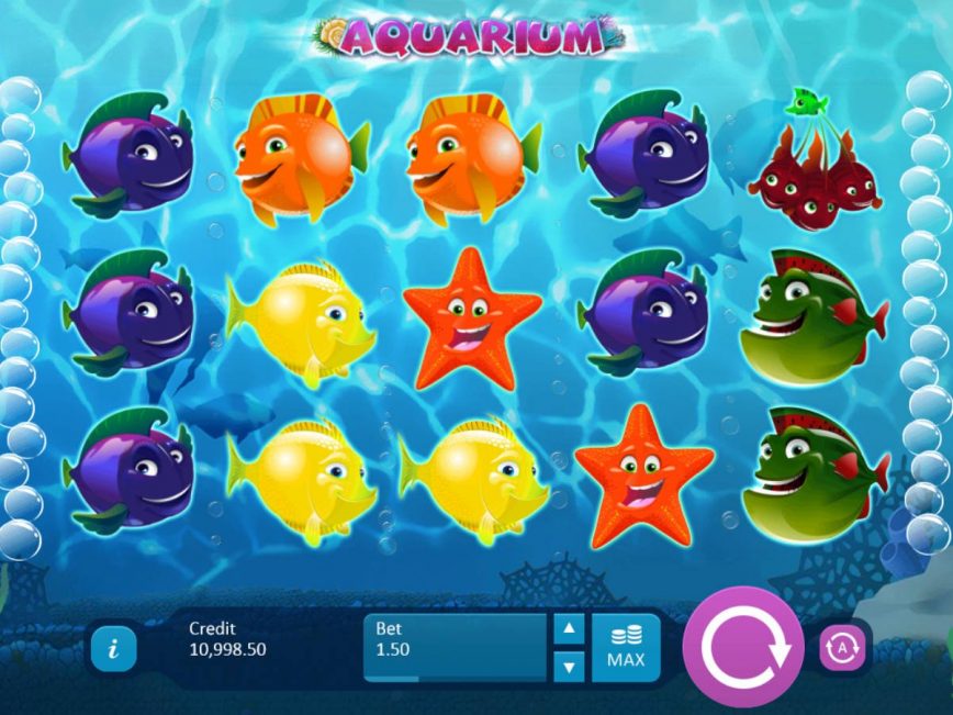 Экзотика на игровом слоте «Aquarium» в казино GGBet