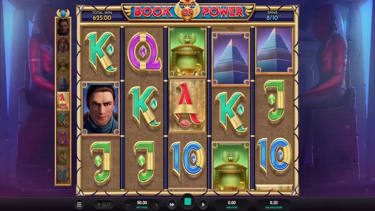 Обзор слота «Book of Power» на портале игрвого клуба Pokerdom