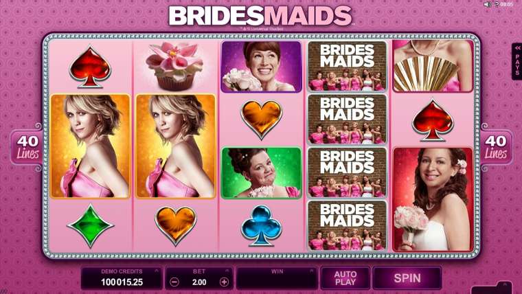 Игровые автоматы «Bridesmaids» от казино 1хбет