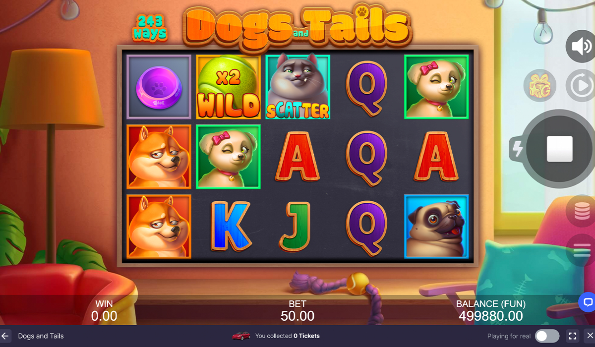 Слот-автоматы «Dogs and Tails» от компании Gamzix и онлайн казино 1xBet