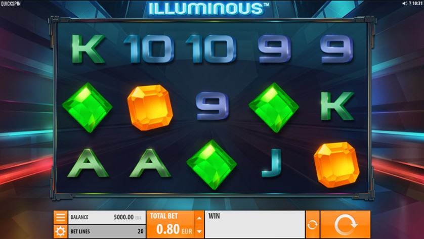   Illuminous  Quickspin   Pokerdom