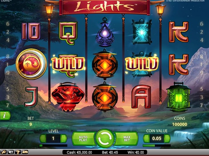 Игровой автомат «Lights» — испытай удачу на сайте Volna casino