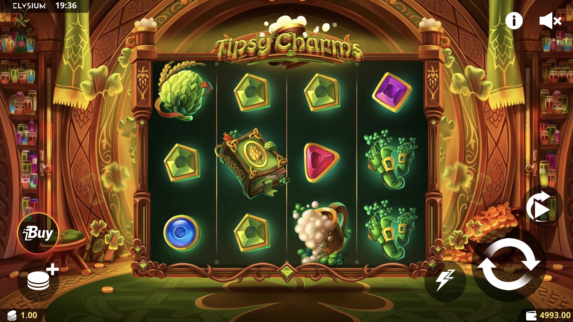 Tipsy Charms» — слоты от Swintt на официальном сайте Volna casino