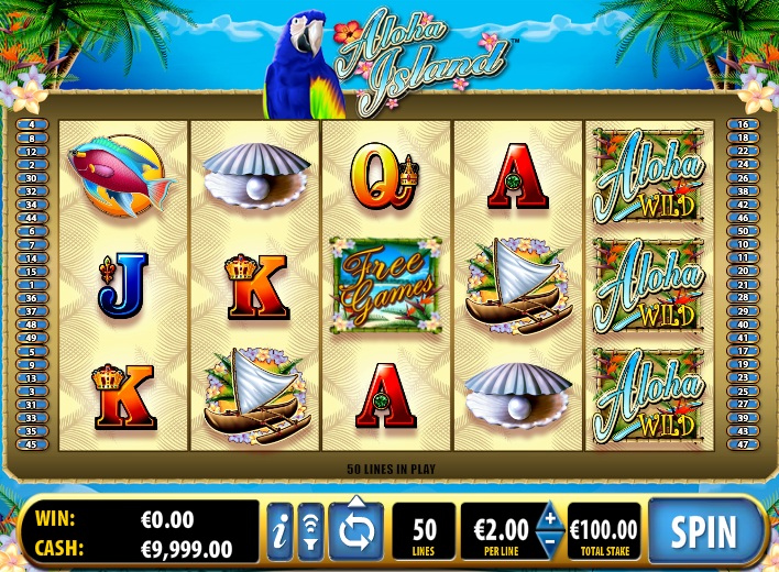 Онлайн слоты «Aloha Island» — начните играть в казино Фараон 777