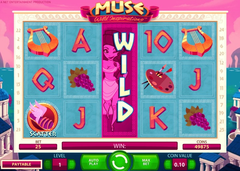 Игровой автомат «Muse» в казино Азино 777 (Azino)