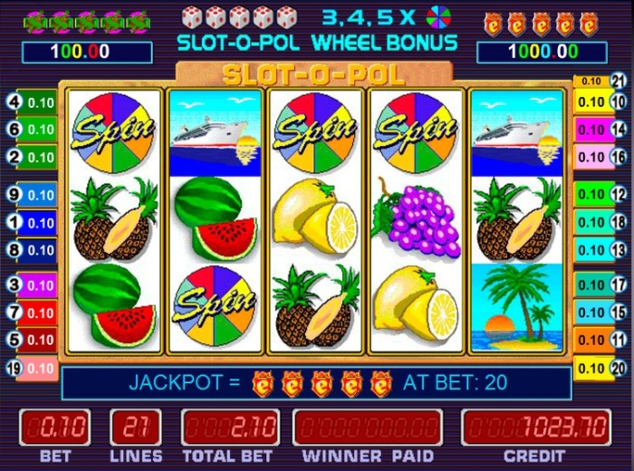 «Slot-o-Pol» — классика игровых автоматов от казино Fresh