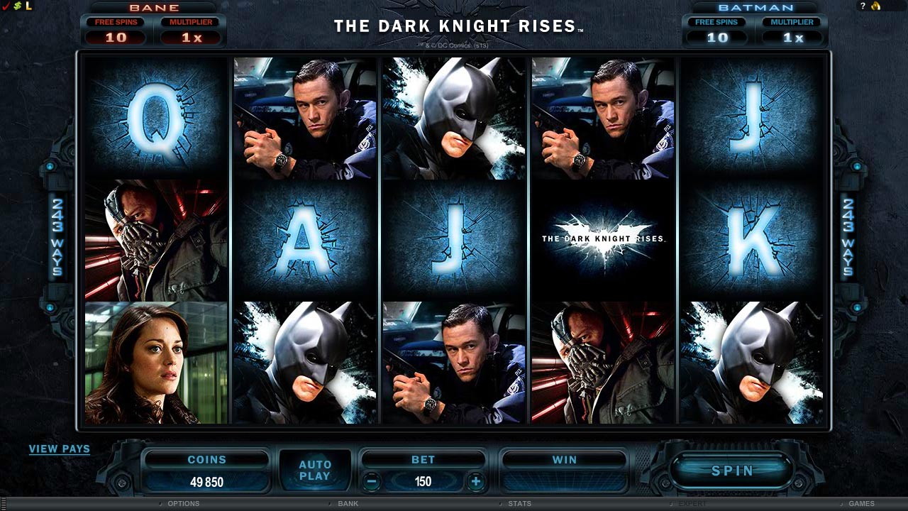 «The Dark Knight Rises» — игровые автоматы онлайн бесплатно в казино GMSlots
